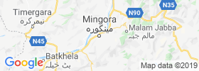 Mingora map